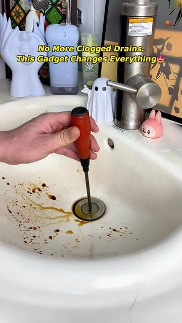 Stop Hair Before It Clogs Your Drain🚫#HairProblems #BathroomHack #drainsaver #fyp #tiktokshop 