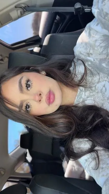 sin filtro para que miren que hermosas quedan estas pestañas!! 🌟