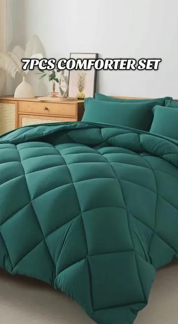 Cosybay 7-Piece Queen Size Comforter Set Orange Halloween Pumpkin Color Microfiber Bedding Set with Flat Sheet Fitted Sheet 4 Pillowcases Lightweight Luxurious Easy Care Machine Washable Christmas Bedding Soft And Breathable #comforterset #comforter #bedroommakeover #bedroomdesign #bedtime #tiktokshopcreatorpicks #tiktokshopblackfriday #tiktokshopcybermonday #tiktokshopholidayhaul #tiktokshopholidaydeals 