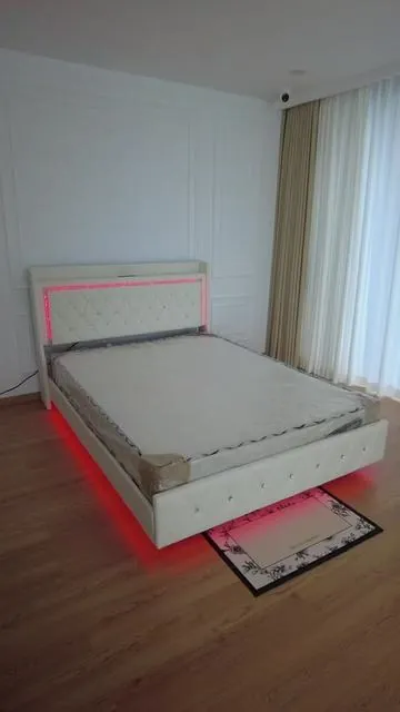 Perfect led bed frame#bedframe #bedframes #bedframestorage #blackfriday #tiktokshopblackfriday 