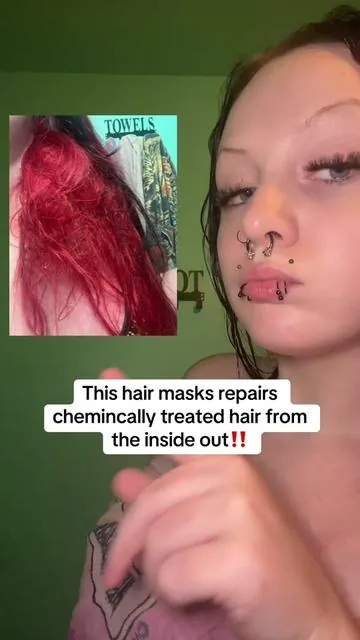 The bare anotomy hair mask >>> #hairtok #haircareroutine #hairtips #hair #fyp 