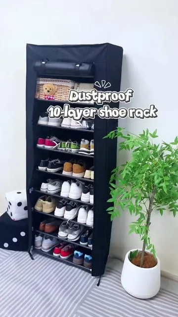 #organize #furniture #homegoods #rack #storagerack #shoerack #blackfriday @TikTok Shop 🇺🇸 