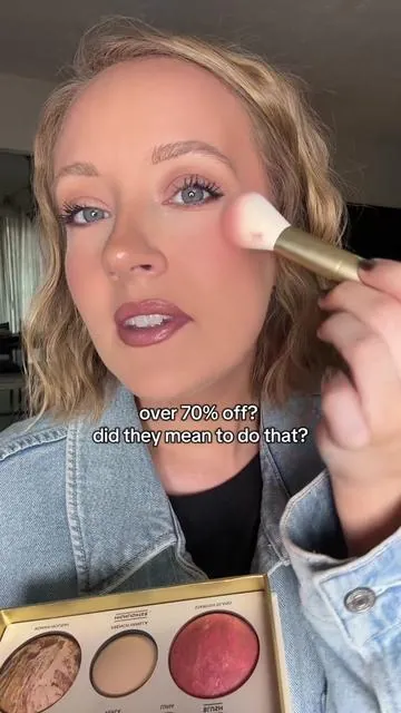 over 70% off of some of my favs from @Laura Geller Beauty 🫢 not going to last very long so grab it before it ends! #lauragellerbeauty #makeuppalette #easymakeup #makeupreview #tiktokshopblackfriday 