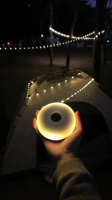 #tiktokshopblackfriday #light #partylights #backyardvibes #camping #campinglight #campingessentials 