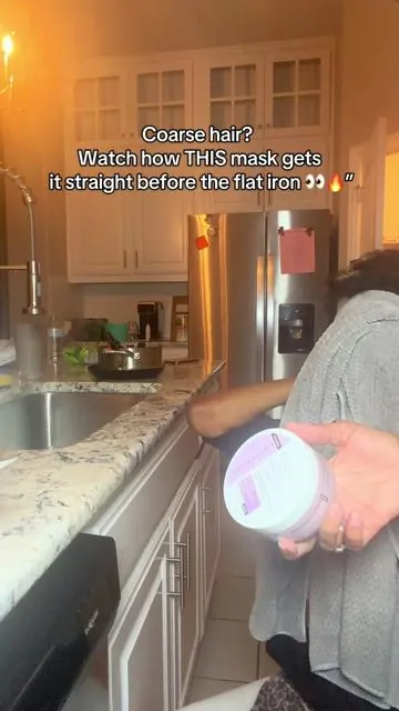 Y’all… I’m still shocked 😳 My daughter’s hair is super coarse and usually takes forever to get smooth, but Bare Anatomy’s Ultra-Smoothing Hair Mask did HALF the work before I even touched the flat iron! Just after blow-drying, her hair was already softer, straighter, and way easier to manage. Natural hair girls who love a silk press—this is your new secret weapon! ✨ Restores smoothness + improves texture in ONE use, and the shine is no joke!  #H#HairTokN#NaturalHairCareS#SilkPressReady4chair ##bareanatomy