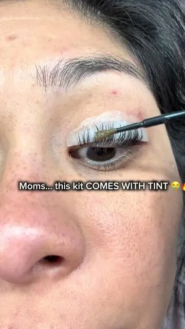 Mascara… but make it permanent 😭🔥 This kit actually comes with tint?! #momsoftiktok #tiredmom #tiktokshopblackfriday #tiktokshopfinds #fyp