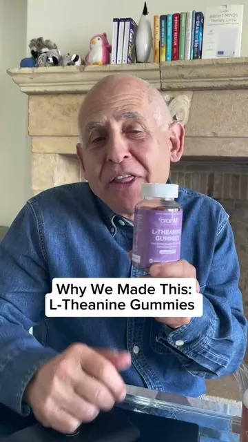 The WHY behind the product: L-Theanine Gummies. #brainhealth #naturalsupplements