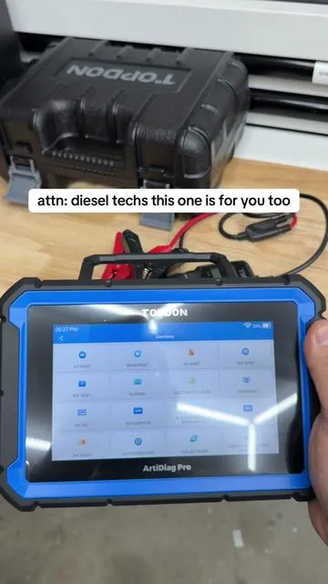 Topdon ArtiDiag PRO bi-directional OBD2 scanner with online EVU coding capabilities @Topdonshop  #bidirectionalscanner #mechanic #obd2scanner #diesel #tiktokshopblackfriday