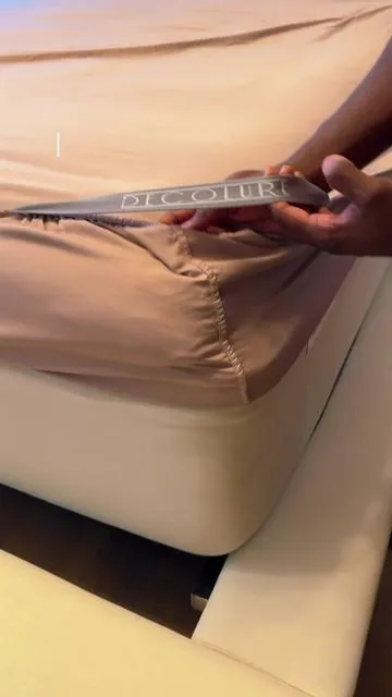 Aesthetic cozy and cooling!  #bamboocottonsheets #sheets #coolingsheets #tiktokshopblackfriday #decolurehomegoods 