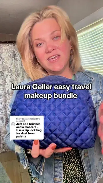 Replying to @goldenoscar65 Laura Geller obviously heard us and added even more to her travel kit #TikTokShopHolidayHaul #newyearnewaura #TikTokShopBlackFriday #lauragellerbeauty #travelmakeup 