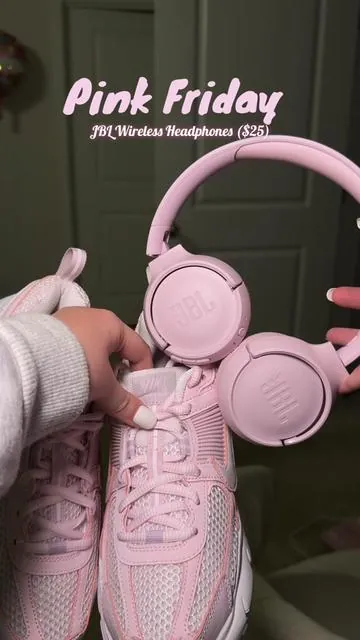 And the cutest shade of pink too I CANNOT click the orange cart to shop the sale PLUS FREE SHIPPING #fyp #blackfriday #jbl #girlythings #girlytok 