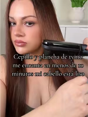 TYMO RING Or TYMO FLIPRO Hair Straightener Comb, 2-in-1 Flat Iron & Straightening Brush with Ceramic Coating, Fast Heat-Up, Negative lonic Technology ✨ #tymo #tymostraightningcomb #hairtools #hairstyle #hair @TYMO BEAUTY US 