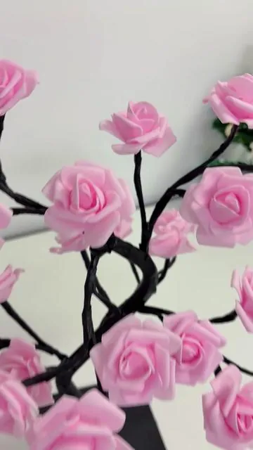 So beautiful 🥰#rose #roses #lamplight #christmasgifts 