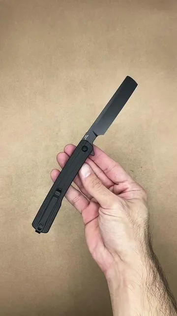 The Artisan Cutlery Orthodox V2 pocket knife. A unique EDC knife with a straight razor style blade. @ArtisanCutlery #everydaycarry #edcknife #pocketknife #giftsforhim #tiktokshopblackfriday 