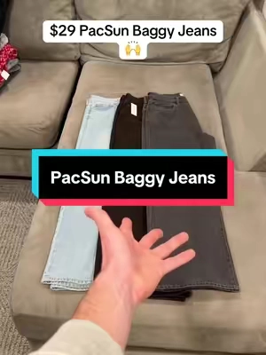 6’1 170 wearing size 32x32🤝  #pacsun #jeans #baggyjeans #baggyfit #tiktokshopmademebuyit 