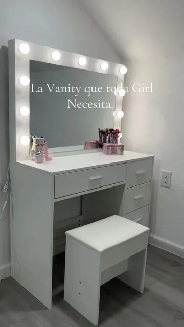 Aprovecha el súper descuento del Cyber Monday más barata que en el blackfriday #vanity #vanitymirror #vanitydesk #tocador #giftideasforher 