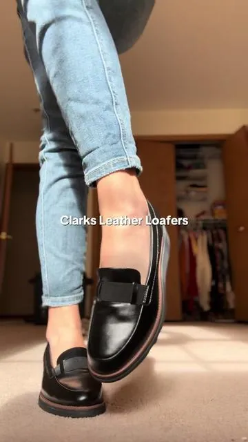 Loafers are back in style!!! @QVC, Inc #loafers #leatherloafer #shoes #clarksloafers 