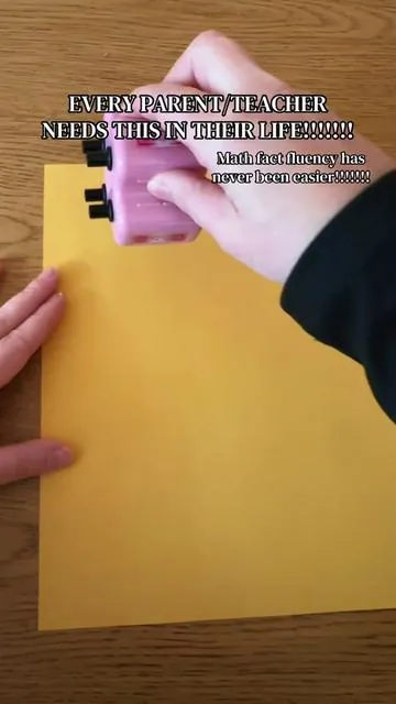 A GAME CHANGER! This would be such an easy independent student station as well!!! #teacher #teachersoftiktok #student #parents #math 