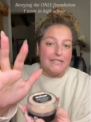 Truly the ONLY foundation I wore in High school….