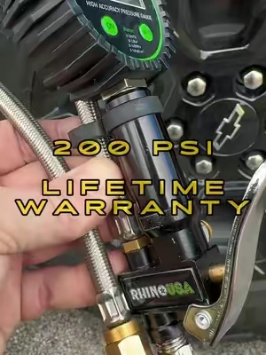 Outstanding quality tire inflator at a price you will not beat. #tire #inflator #aircompressor #rhinousa #truck 