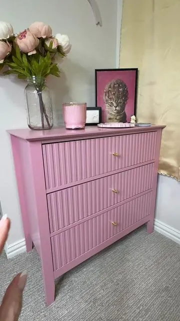 #pink #pinkasthethic #pinkroom #bedroom #dresser @ROYALCRAFT 