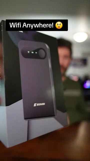 This Ecovox 4G portable WiFi hotspot gives you reliable wireless internet on the go—perfect for travel, work, or connecting multiple devices anywhere. #PortableWiFi #Ecovox #StayConnected #OnTheGoInternet #tiktokshopblackfriday 