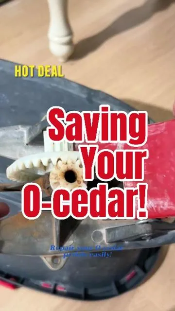 How to make your O-cedar last another 10 years??🤫🧼#tiktokshopblackfriday #gear#ocedarbucket #pedal #ocedar