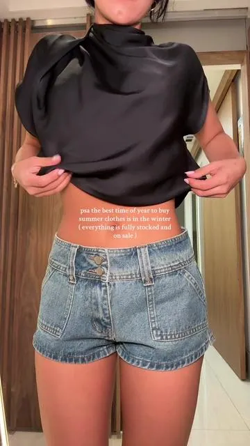 my wardrobe next summer is LOADINGG #tiktokshopcreatorpicks #holidayhaul #jeanshorts #denimshorts #microshorts @Edikted 