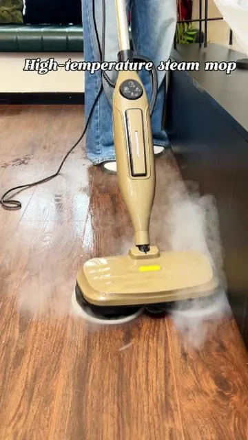 "This is a high-temperature steam mop that can quickly polish your floors and kill bacteria. It's truly a great helper for household cleaning!#tiktokholidayhaul #mop #cleaning #tiktok #steammop 