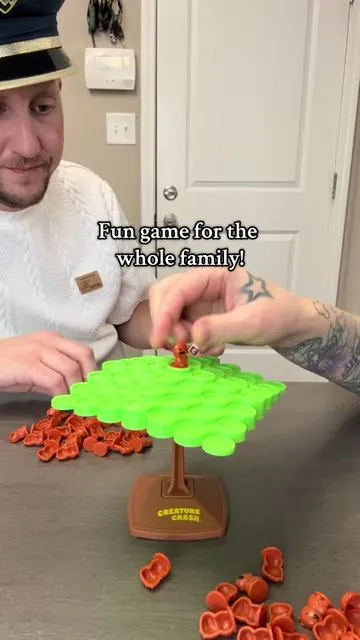Fun balance game for the whole family. #game #familyfun #giftguide #giftsforkids #christmasgiftideas 