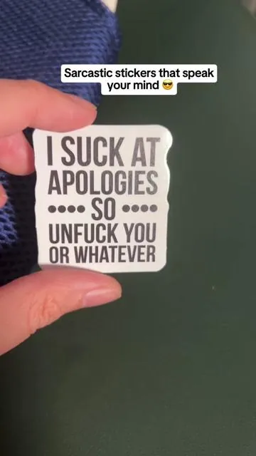 Without actually speaking! 😏 #funny #stickers #stockingstuffer #officehumor #tiktokshopblackfriday 