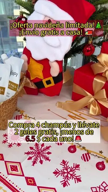 ¡Este champú REMIMPI es increíble! 💛 #CabelloFino #Calvicie: ¡hace que tu cabello sea más grueso y fuerte! Oferta especial ahora: ¡Compra 4 paquetes de champú y llévate 2 paquetes de gel de ducha gratis! ¡No te lo pierdas! ✨ #Blanqueamiento #REMIMPI #Tiktokshopholidayhaul