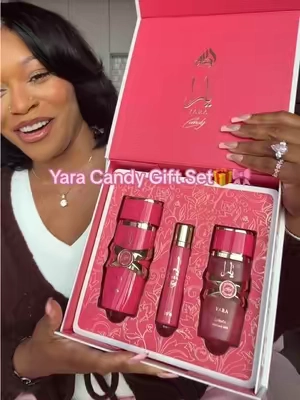 Wait this is iconic, and now we have a hair mist @LATTAFA USA #lattafayara #yaracandy #perfumegiftset #giftset #perfumetiktok  