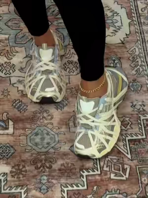 So chunky!! #sneakers #chunkysneakers #azaleawang #tiktokshopholidayhaul #womenssneakers 