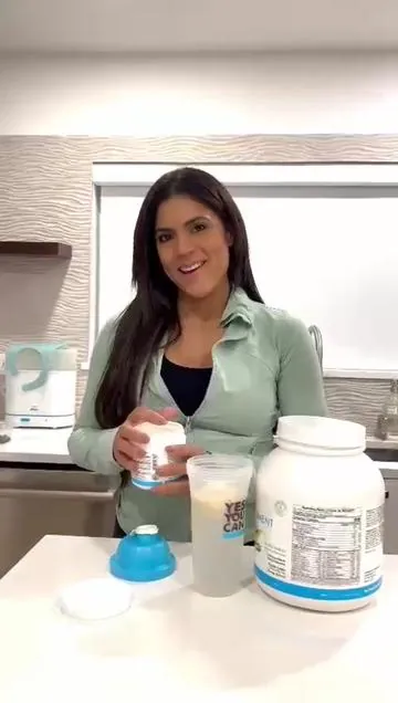 Una comida saludable en forma de licuado de  @Yes You Can Nutrition 