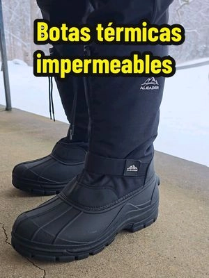 Mantén tus pies secos y cálidos en invierno en todo momento con estas botas impermeables con aislamiento térmico Aleader @ALEADER #TikTokShopCreatorPicks #TikTokShopHolidayHaul #workshoes #winterboots #workboots 
