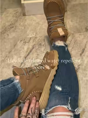 Heydude Water Repellent Ankle Boots @HeyDude 
