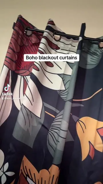 They ate with these blackout curtains😍🤏🏾 #blackoutcurtain #blackoutcurtains #curtains #fyp #trending 