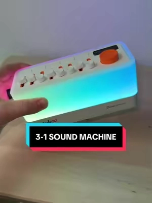 I cannot sleep without a good sound machine 😴 #soundmachine #whitenoise #sleephack #nightlight #takoo 