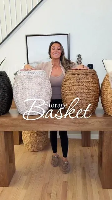 The huge storage basket that hides all your messes, doubles as décor, and is perfect for storing blankets 🎁🧺 @Best Choice Products, Inc.  #storagebasket #basket #organizationbasket #organizationhacks #tiktokholidayhaul 