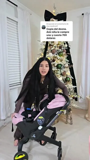 Respuesta a @star.medina67 cochecito carset 2 en 1 #babystroller #donna #coche #carseat #newborn @Unistart Baby 