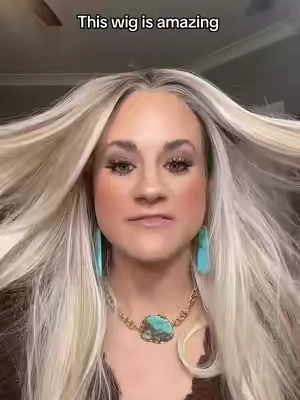 This wig is absolutely beautiful! #wig #wigreview #wigtok 