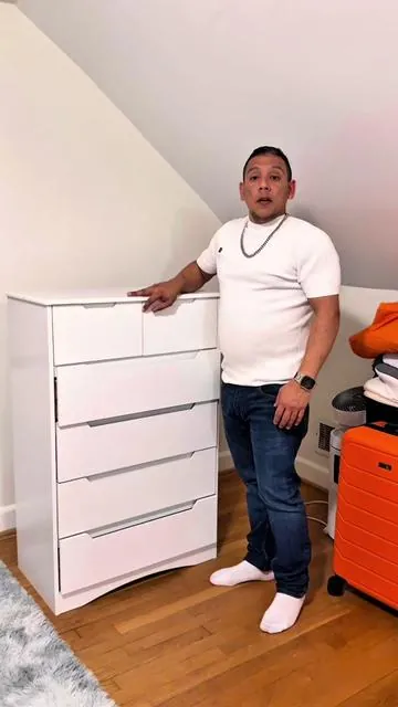 Gizoon 6 Drawer Dresser, Chest of Drawers with Large Storage, White Dressers #drawer #gavetero #TikTokShopCreatorPicks #tiktokshopholidayhaul #tiktokshopblackfriday 