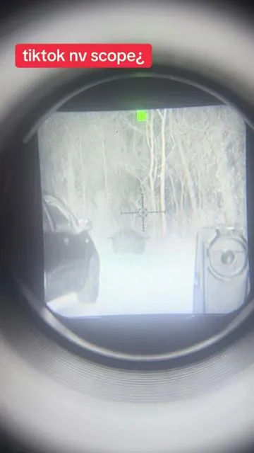 comes with the pic mount for your pews. you can select a variety if crosshairs (and change it from white or black) you can sight it in as well as it has a x and y axis adjustment. #hunting #outdoors #coyote #nightvision #scope 
