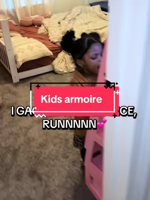 OBSESSED!!  #kidsarmoire #armoire 