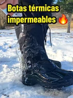 Mantén tus pies secos y calientes este invierno con las botas impermeables ALEADER. Su aislamiento térmico y suela antideslizante brindan máxima comodidad y protección en nieve y lluvia. Fáciles de poner y quitar, duraderas y perfectas para el trabajo o actividades al aire libre #TikTokShopCreatorPicks #TikTokShopHolidayHaul #workshoes #winterboots #aleader 
