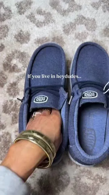 These are the pair the guys will wear every single day. The stretch jersey fit + slip-on comfort = unmatched! @HeyDude  #HeyDude #MensShoes #GiftForHim #ComfyStyle #tiktokshopholidayhaul 