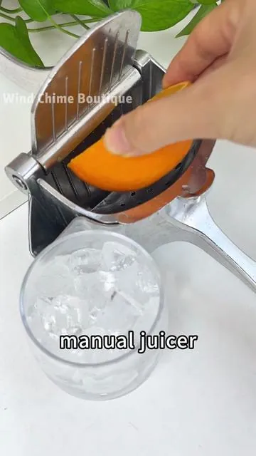 Let's try this juicer.#Juicer #juice#manualjuicer#fruit#Freshlysqueezedjuice