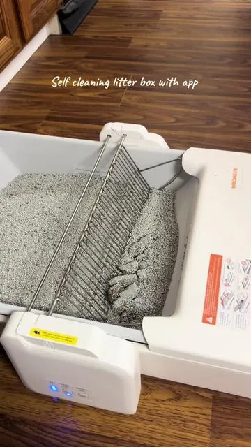 Never scooping poop again ✨ #selfcleaninglitterbox #automaticlitterbox #tiktokshopcreatorpicks 