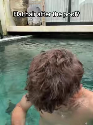 Pool water fries my hair every time